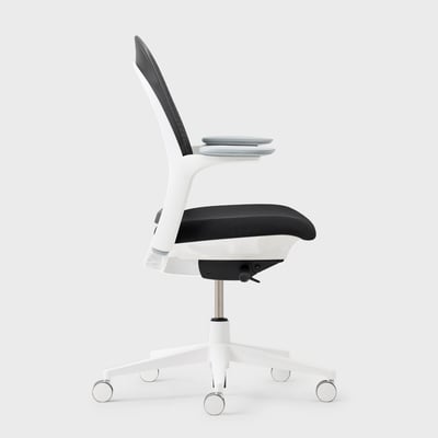 Breck Office Chair - Coal (3A-18) / Snow (TR-UFM)