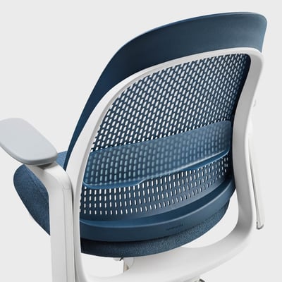 Breck Office Chair - Lagoon (3L-TN) / Snow (TR-UFM)