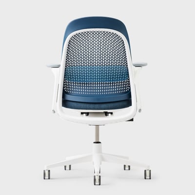 Breck Office Chair - Lagoon (3L-TN) / Snow (TR-UFM)