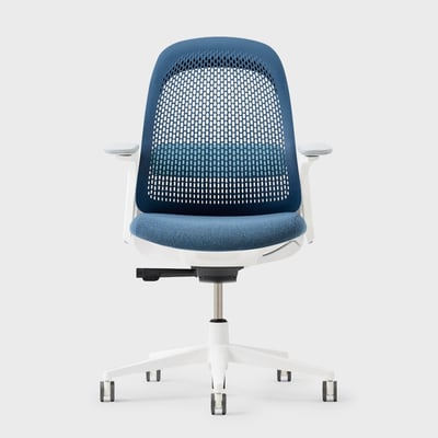 Breck Office Chair - Lagoon (3L-TN) / Snow (TR-UFM)
