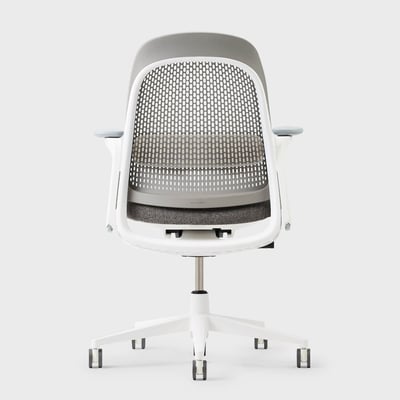 Breck Office Chair - Stone (4H-BD) / Snow (TR-UFM)