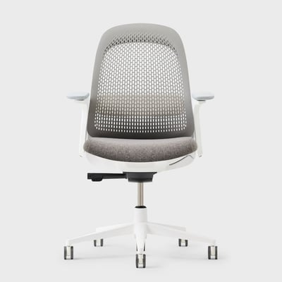Breck Office Chair - Stone (4H-BD) / Snow (TR-UFM)