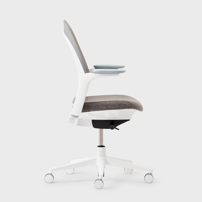 Breck Office Chair - Stone (4H-BD) / Snow (TR-UFM)