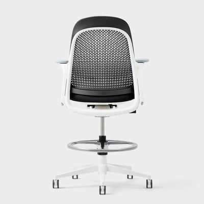 Breck Stool - Coal (3A-18) / Snow (TR-UFM)