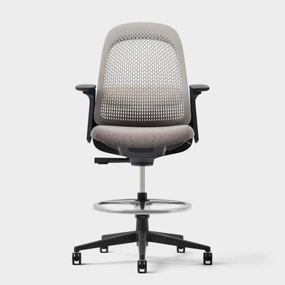 Breck Stool - Stone (4H-BD) / Black (TR-F)