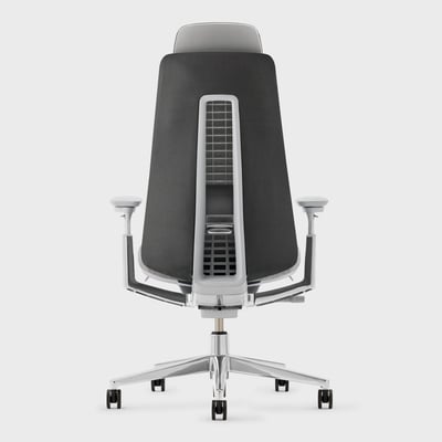 Fern Mesh Office Chair - River Rock / SFES-U0-7S14A2,LW_A,MB_RR,TR_7,PM_P