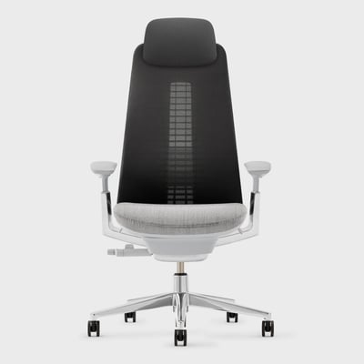 Fern Mesh Office Chair - River Rock / SFES-U0-7S14A2,LW_A,MB_RR,TR_7,PM_P