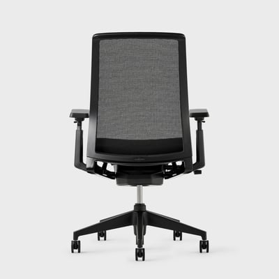 Very Outlet Chair - Mesh / Coal (3A-18) / No