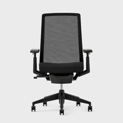 Very Outlet Chair - Mesh / Coal (3A-18) / No