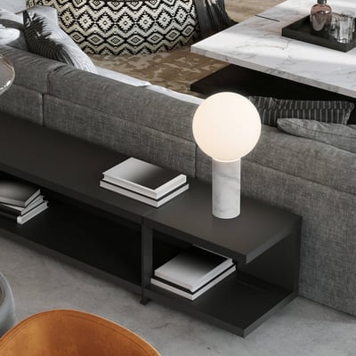 Pilar Marble Light - Black Marble (15_G)