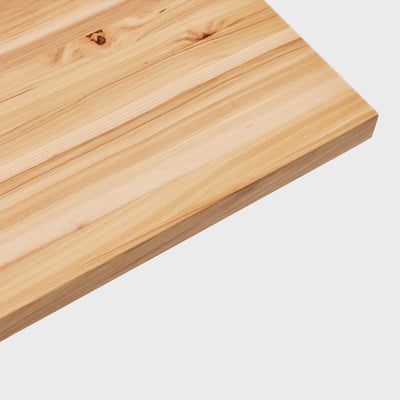 Elements Wood Top Skinny Leg Desk - Wood/29X70 / Skinny Leg / Hickory (S_HK)/Charcoal (TR_K)