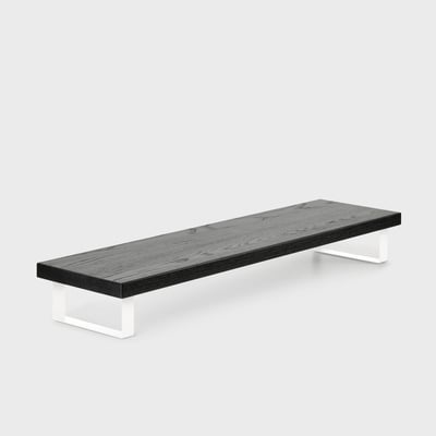 Elements Monitor Stand - Ink on Ash (S_IA) / Smooth Plaster (TR-PLS)