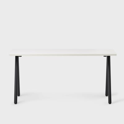 Metro Desk - Linen (H-WL) / 24 x 48 / Black (TR-K)