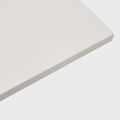 Jive T-Base Flip Table - 24x48 / Linen (H-WL) / Charcoal (TR-K)