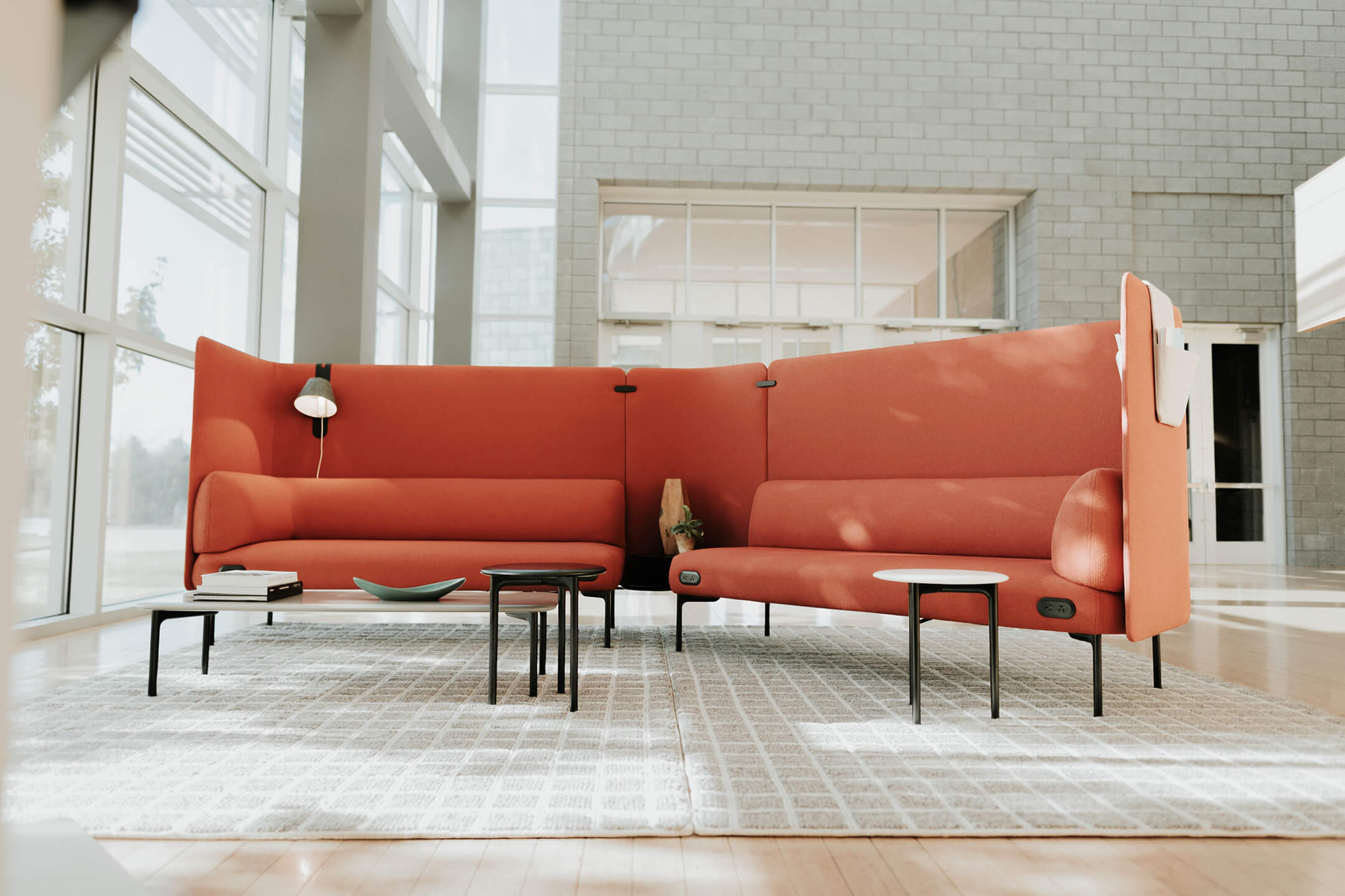 Haworth Patricia Urquiola Designs private couch space