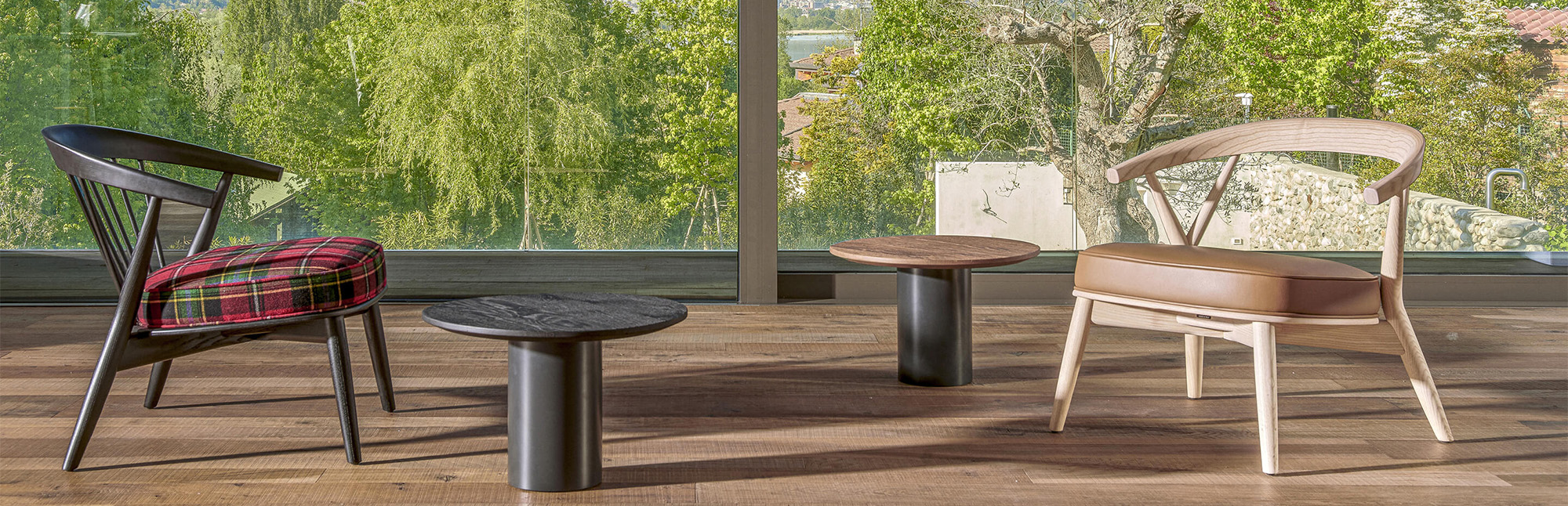 Haworth Cappellini furniture in the outdoor