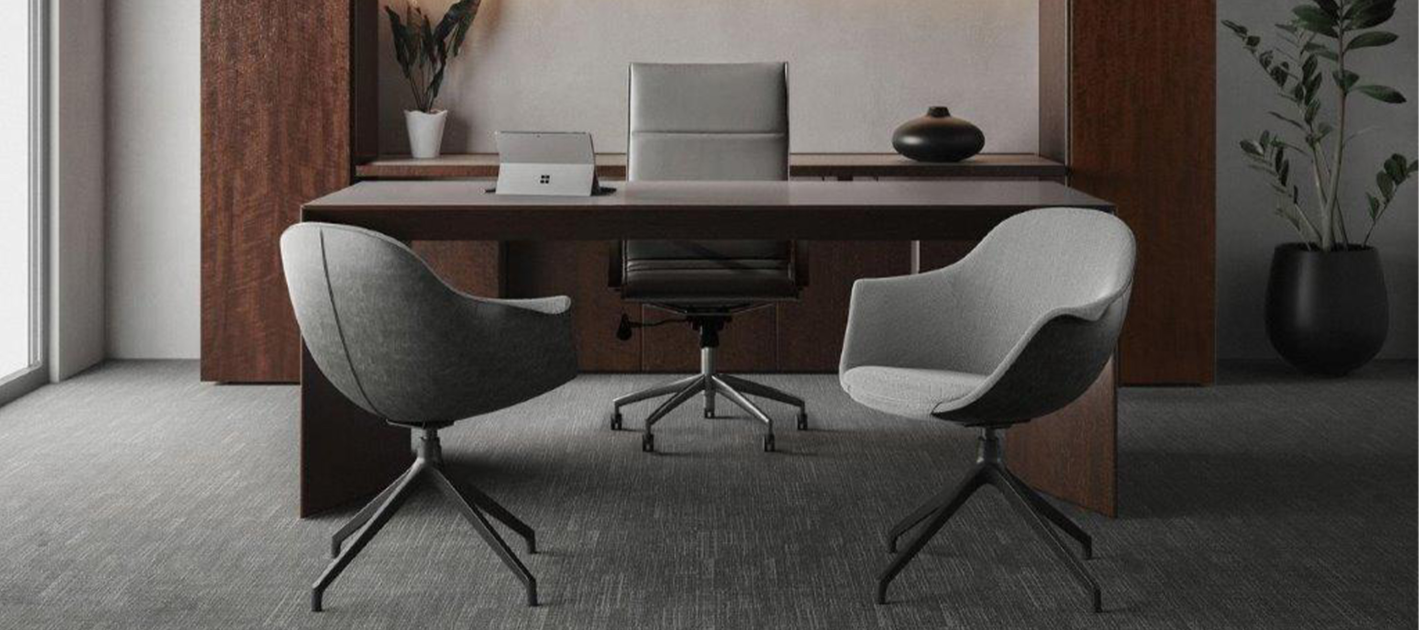 Haworth Tuohy chairs in a office space