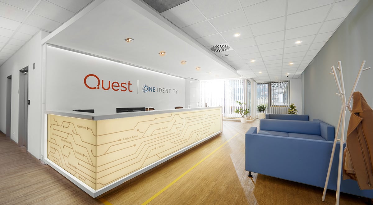 Quest client space - Reception area