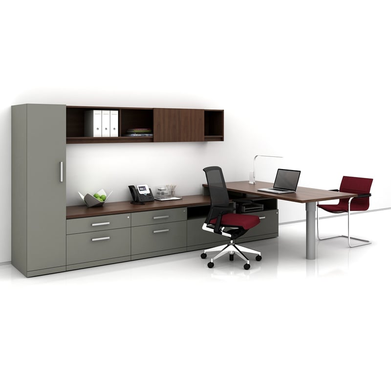 Haworth Master Series Private Office and Zody LX task chair at an office space
