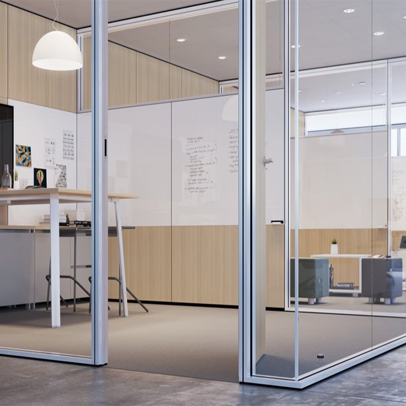 Haworth Moveable Walls in Architectural Products - Trivati, Enclose, Frameless Glass