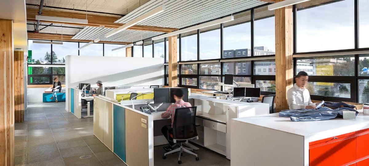 Key space planning objectives were to create environments that supported multiple workstyles as well as a high degree of collaboration. The new workspace would both enable and represent the culture shift the organization desired for the nearly 400 people who work there.