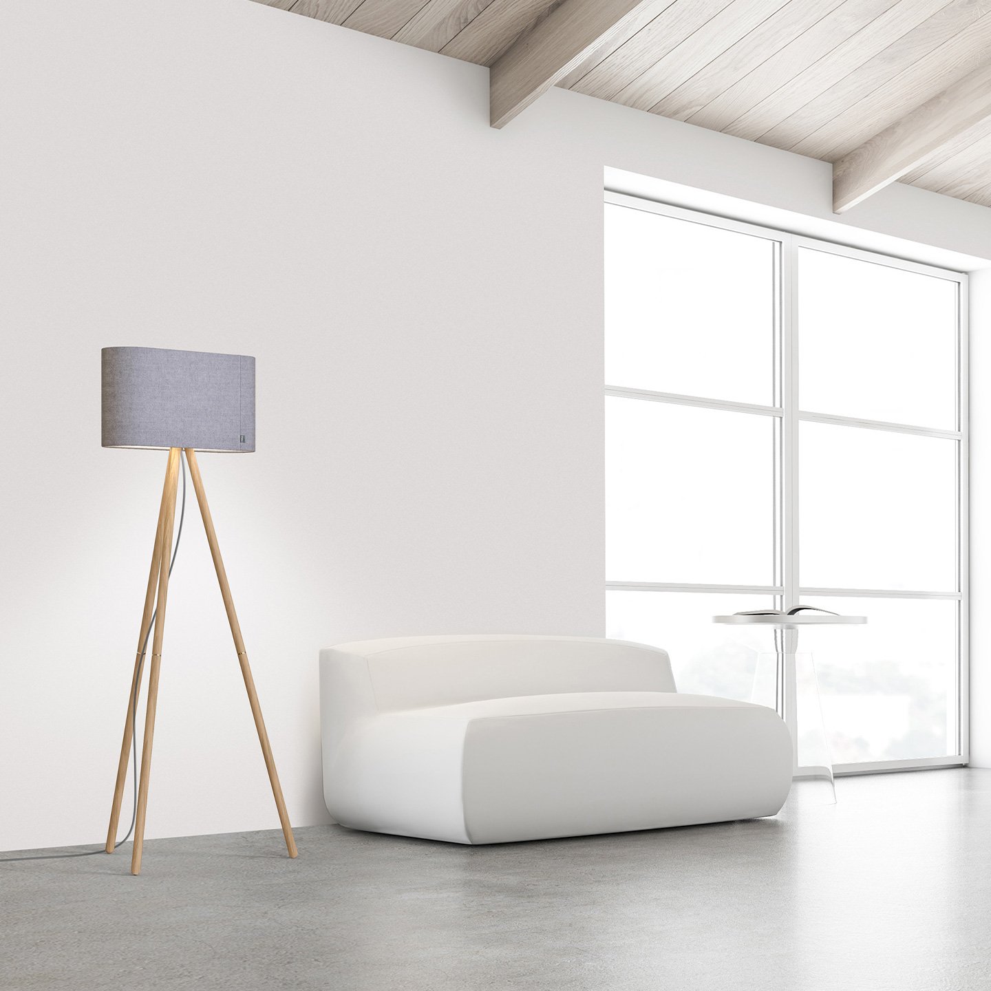 Belmont is a LED lamp that casts both direct and indirect light to bring comfortable warmth and sophistication to any social setting.