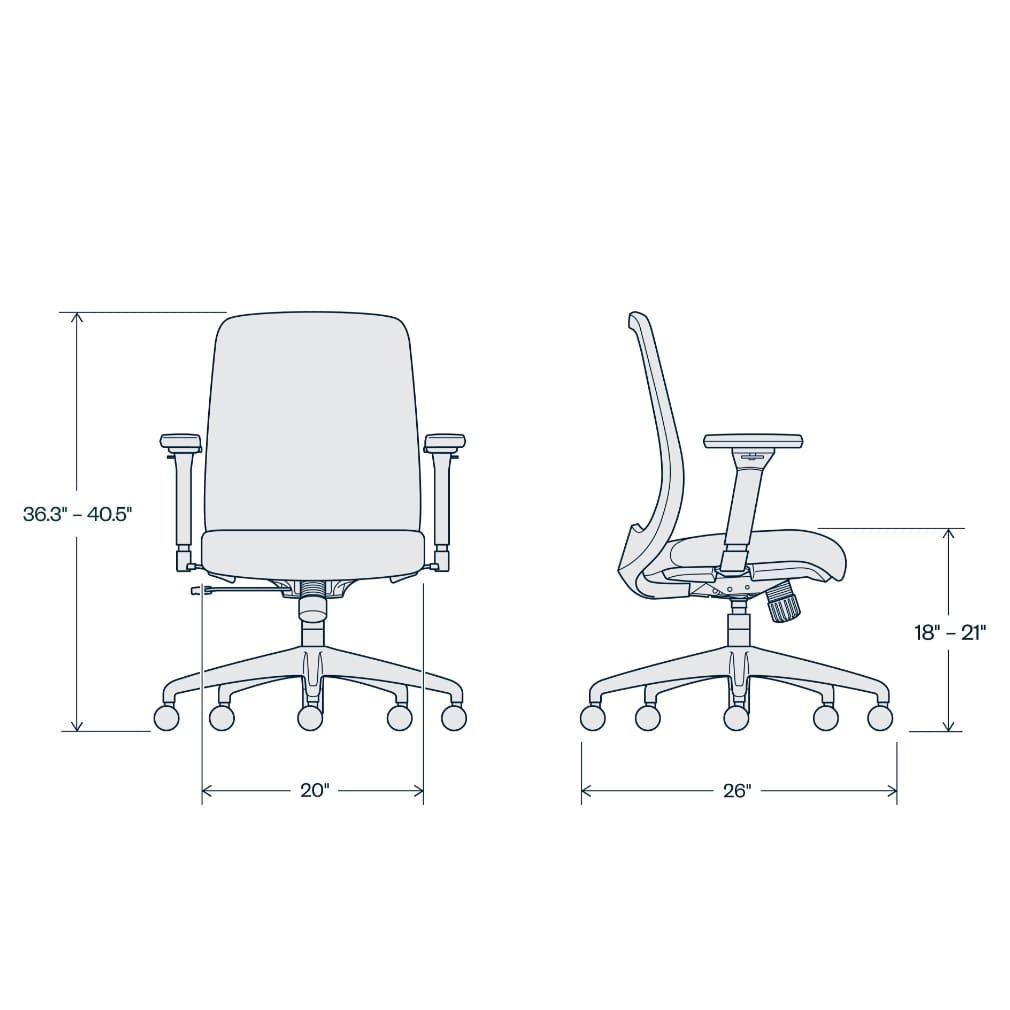 haworth assure office chair