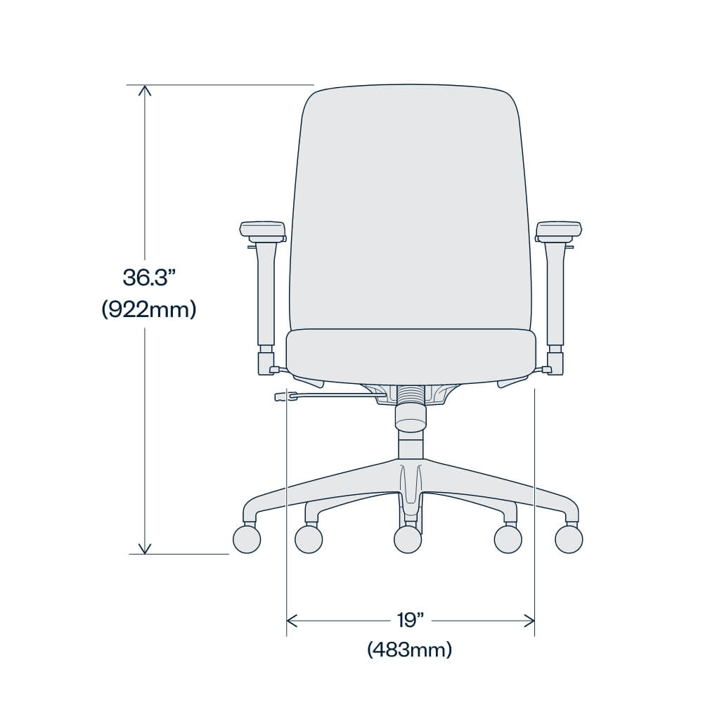 haworth assure office chair